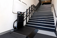 Garaventa Lift Germany Artira indoor platform lift (closed/folded up)