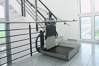 Garaventa Platform lift arira inside open