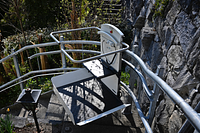 Plattformlift im Aussenbereich