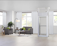 Luma Homelift inside from far away