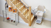 SLG-1000 stairlift inside
