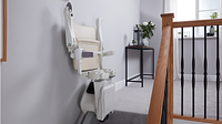 SLG-1100 stairlift – folded up at the top