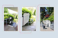 Rollstuhllift erschliesst Haus in München