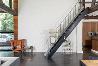 Front view stairlift 1100 which is the slimmest rail on the market