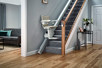 Garaventa Stairlift bottom part going down inside