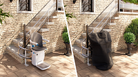 SLK-4000 stairlift for outdoor use
