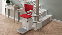 Stairlift 4000 for inside use with double rails